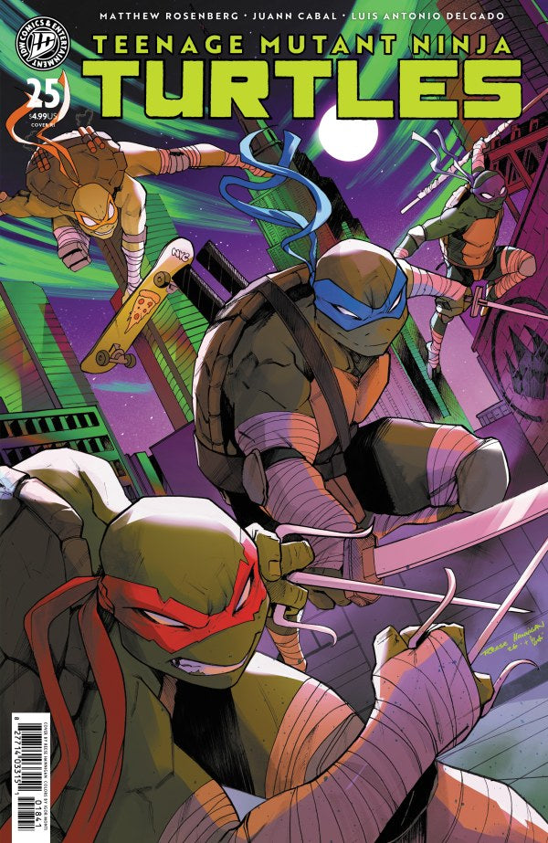 TEENAGE MUTANT NINJA TURTLES #25