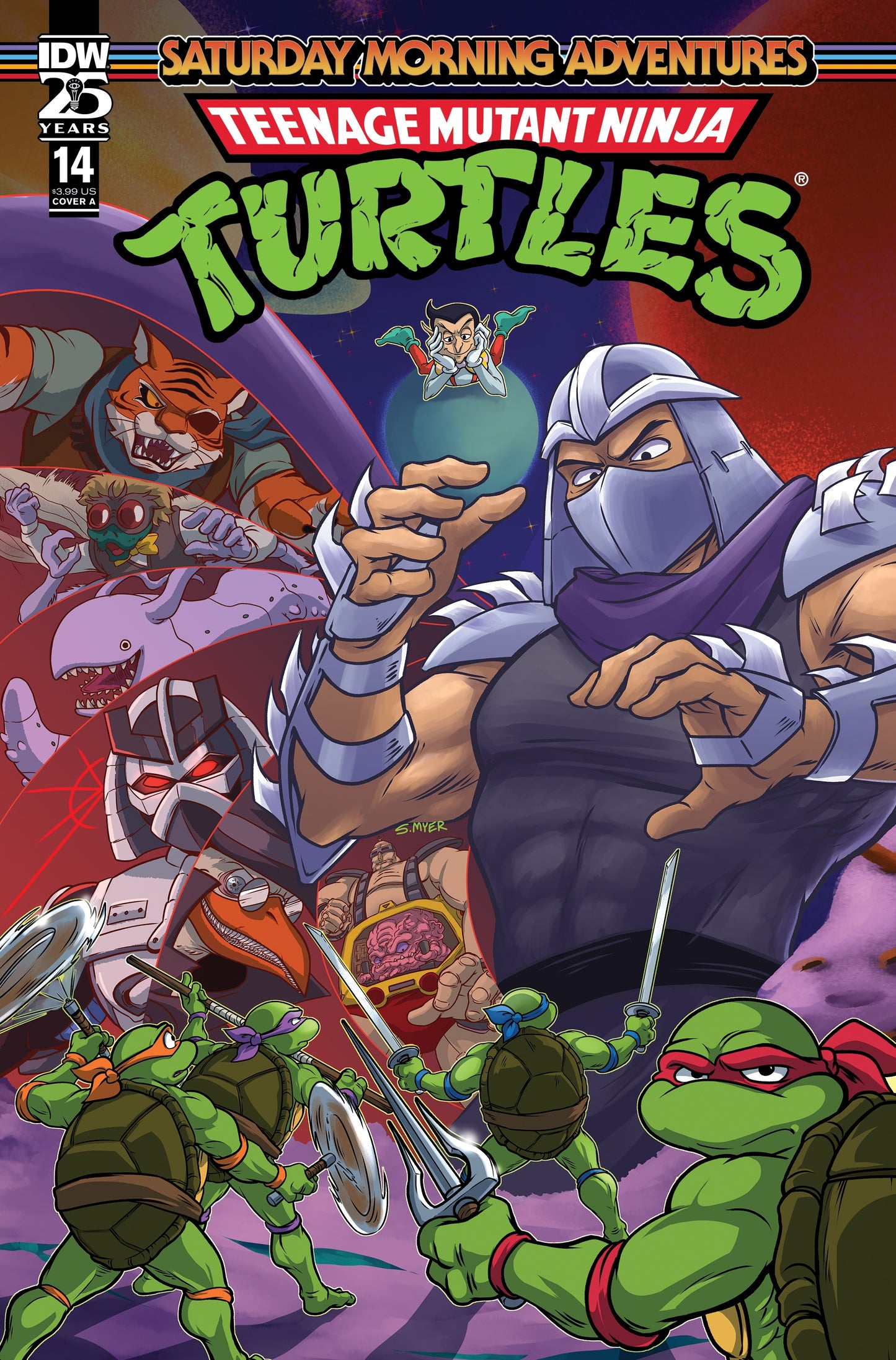 TEENAGE MUTANT NINJA TURTLES: SATURDAY MORNING ADVENTURES (2023) #14