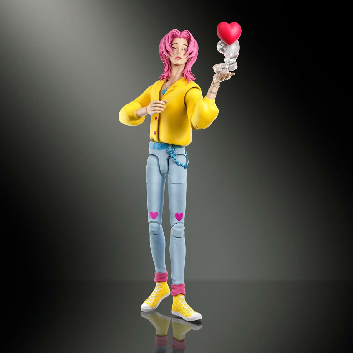 KPop Demon Hunters Saja Boys Romance Soda Pop Action Figure