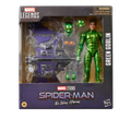 Marvel Legends Green Goblin action figure packaging with Spider-Man branding
