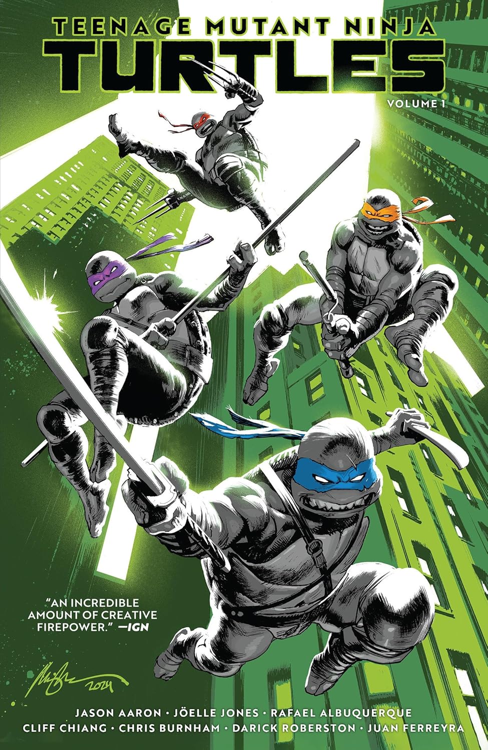 TEENAGE MUTANT NINJA TURTLES VOL. 1: RETURN TO NEW YORK