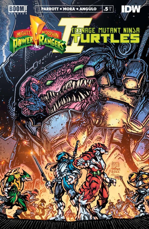 MIGHTY MORPHIN POWER RANGERS/TEENAGE MUTANT NINJA TURTLES II (2022-2023) #5 (OF 5)