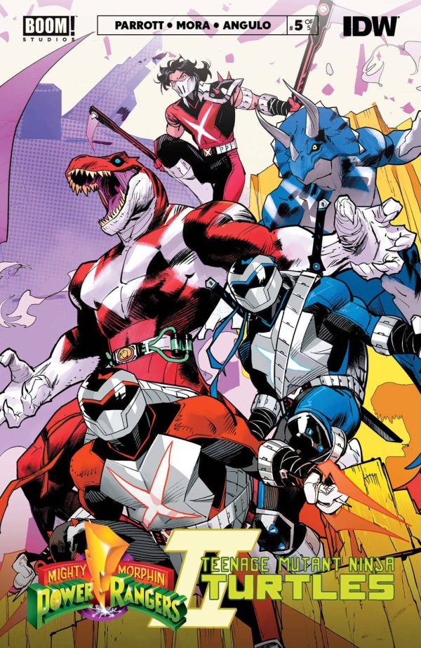 MIGHTY MORPHIN POWER RANGERS/TEENAGE MUTANT NINJA TURTLES II (2022-2023) #5 (OF 5)