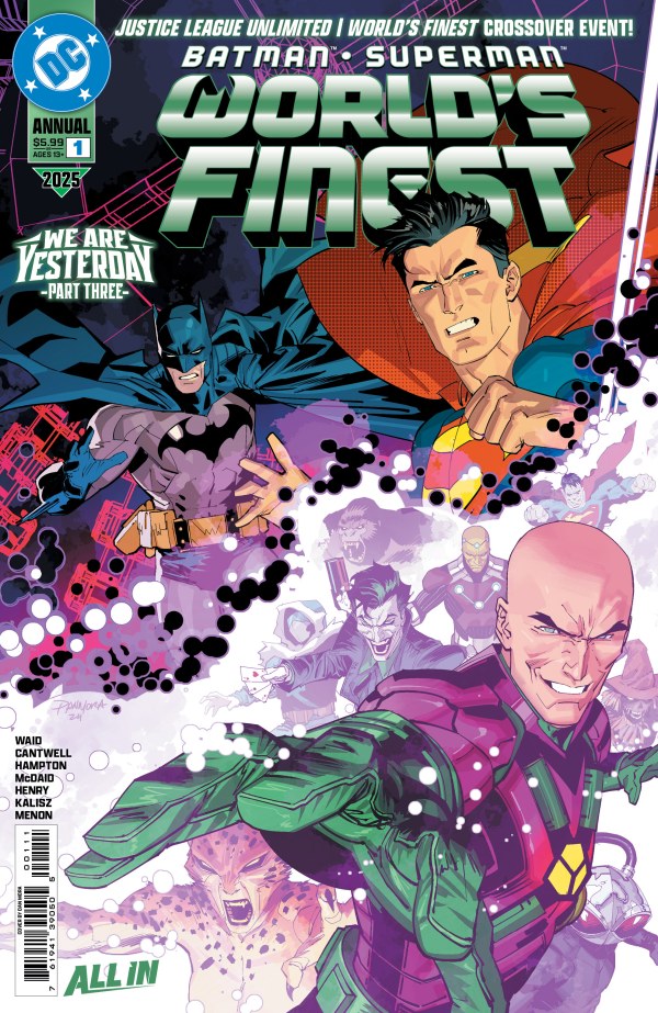 BATMAN/SUPERMAN: WORLD’S FINEST 2025 ANNUAL #1 [WE ARE YESTERDAY]