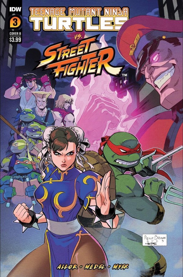 TEENAGE MUTANT NINJA TURTLES VS. STREET FIGHTER #3 (OF 5)