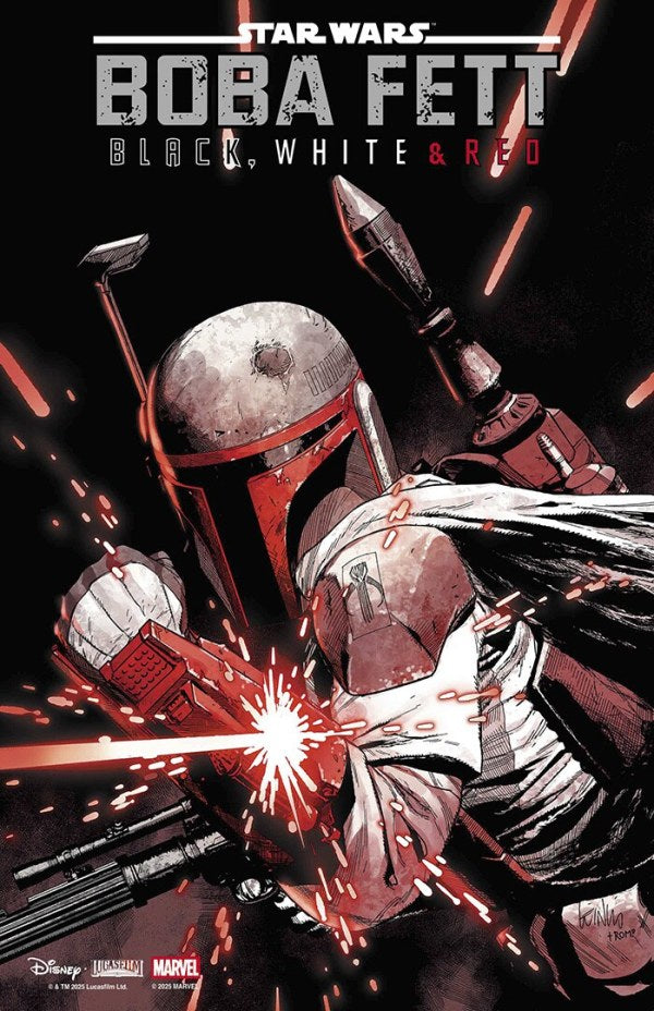 STAR WARS: BOBA FETT – BLACK, WHITE & RED #1