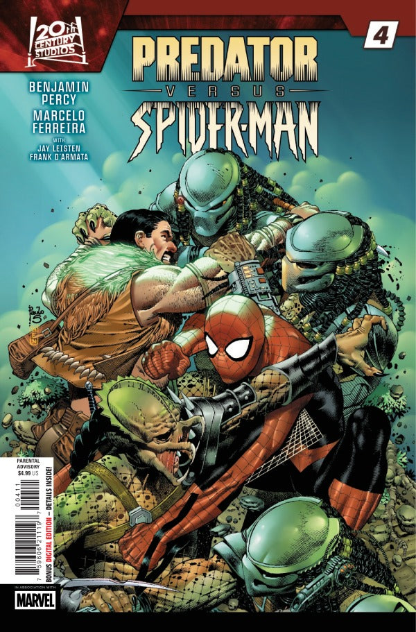 PREDATOR VS. SPIDER-MAN #4 (OF 4)