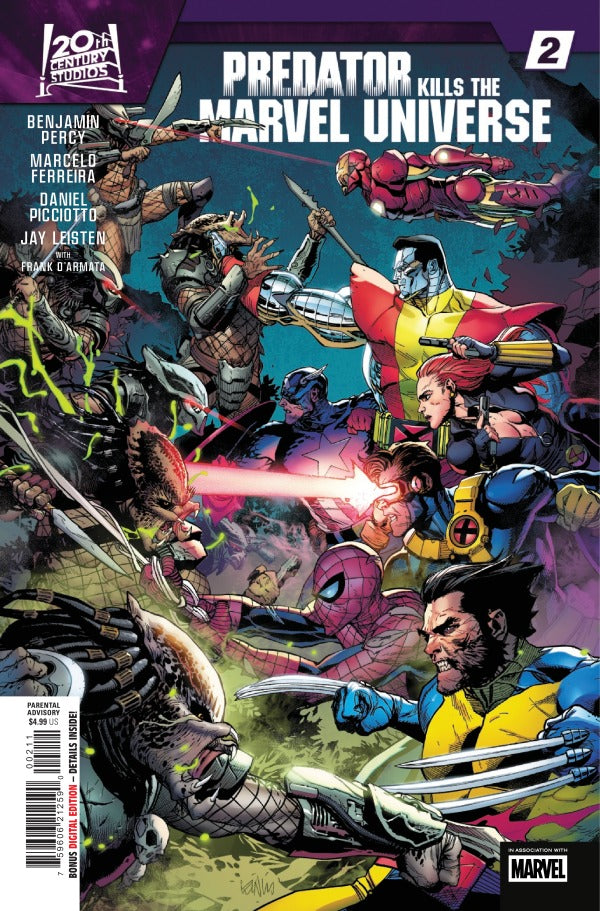 PREDATOR KILLS THE MARVEL UNIVERSE #2 (OF 5)