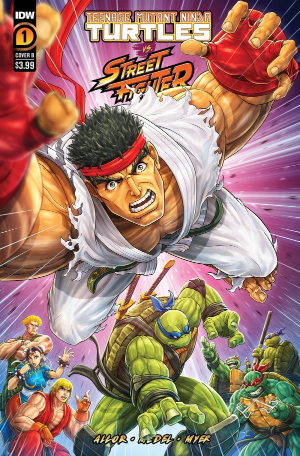 TEENAGE MUTANT NINJA TURTLES VS. STREET FIGHTER #4 (OF 5)