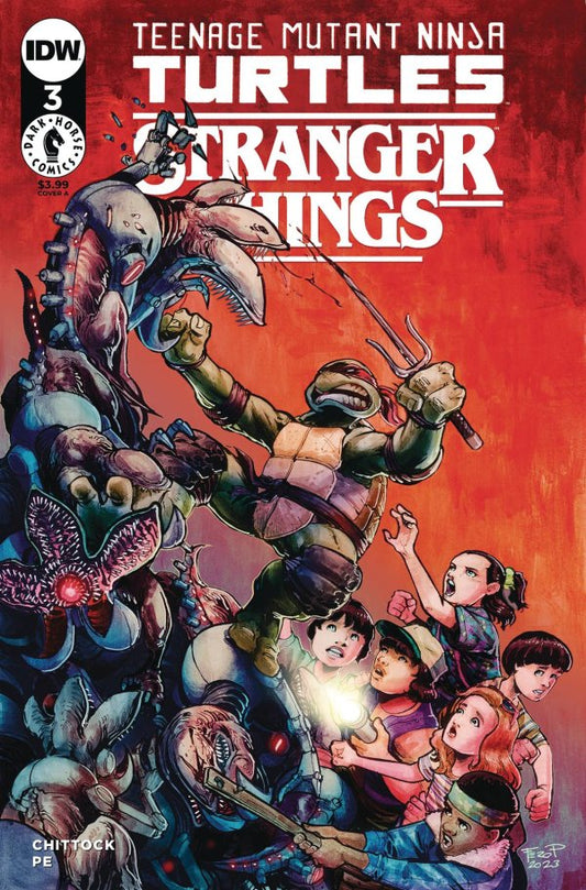 TEENAGE MUTANT NINJA TURTLES X STRANGER THINGS (2023) 3 (OF 4)