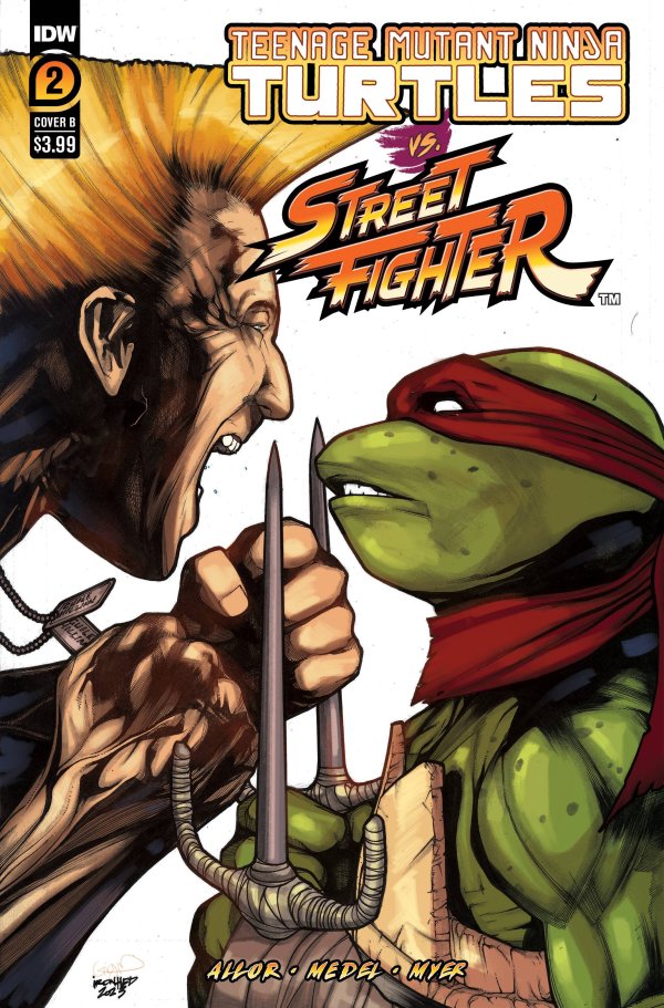 TEENAGE MUTANT NINJA TURTLES VS. STREET FIGHTER #2 (OF 5)