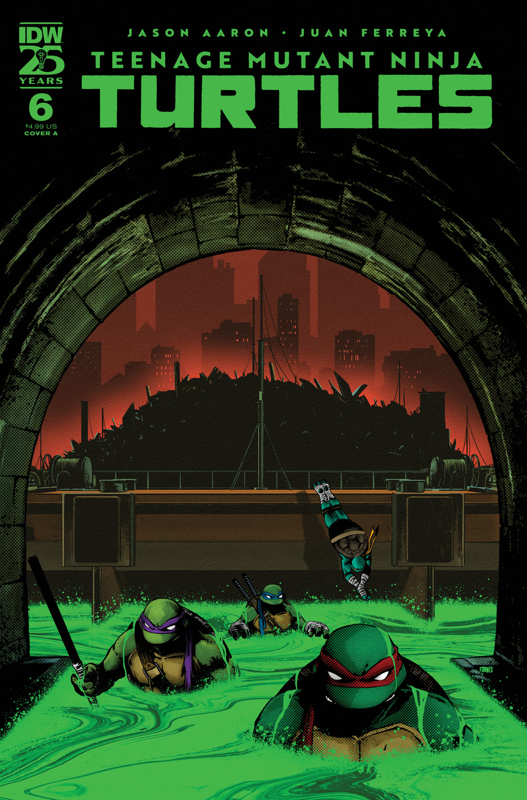 TEENAGE MUTANT NINJA TURTLES #6