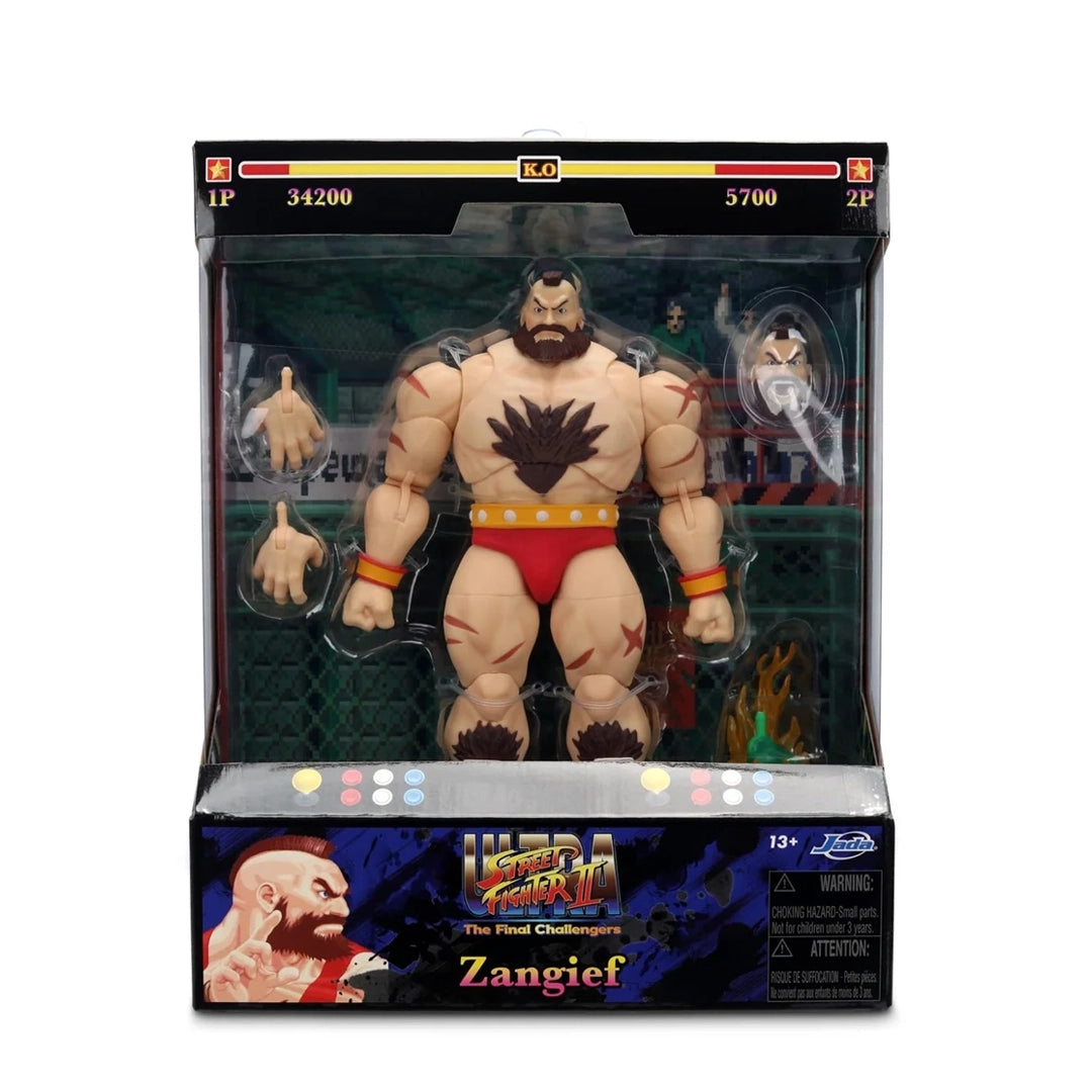 Ultra Street Fighter II Zangief Deluxe 6-Inch Scale Action Figure