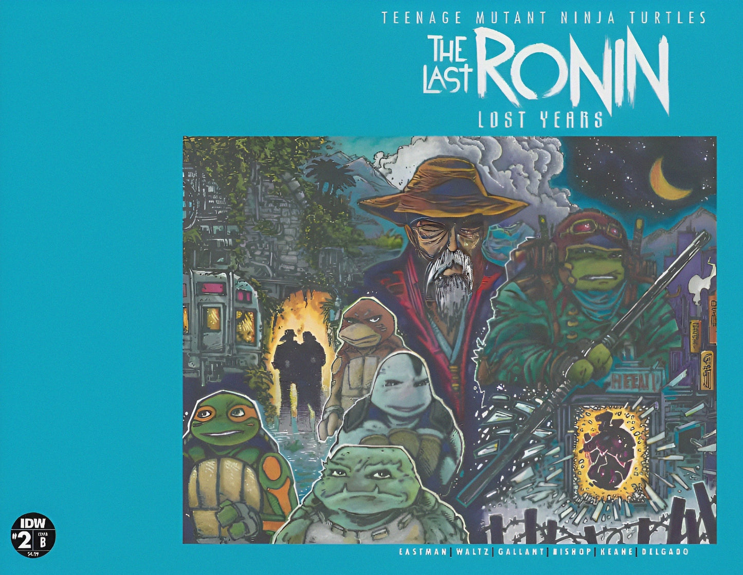 TEENAGE MUTANT NINJA TURTLES: THE LAST RONIN--LOST YEARS #2
