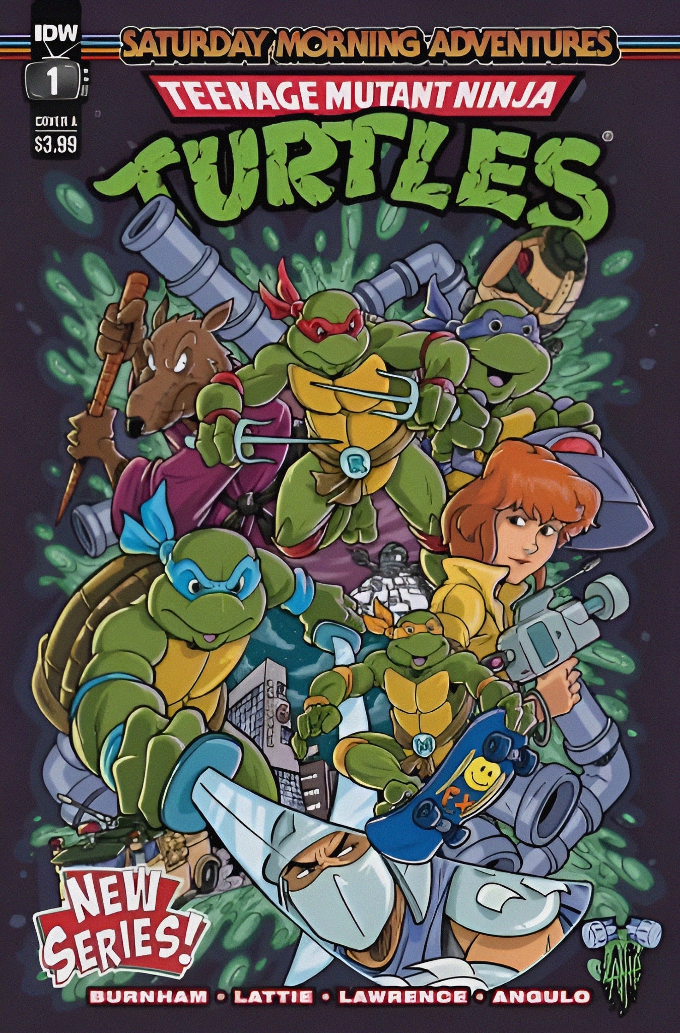 TEENAGE MUTANT NINJA TURTLES: SATURDAY MORNING ADVENTURES (2023) #01
