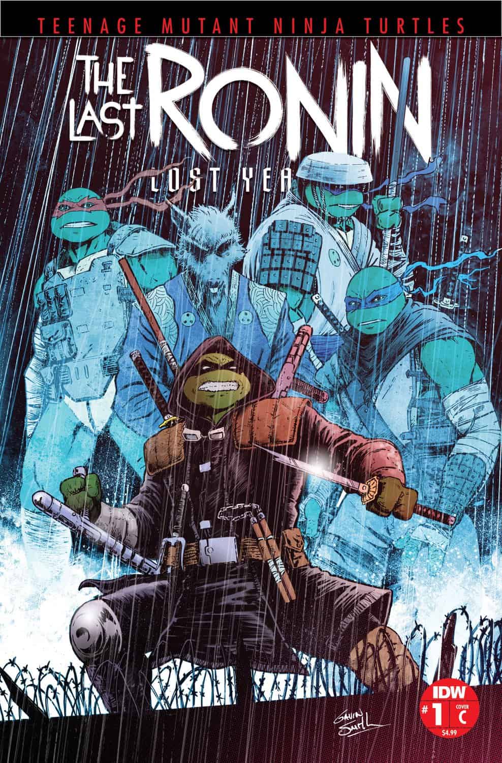 TEENAGE MUTANT NINJA TURTLES: THE LAST RONIN--LOST YEARS #1