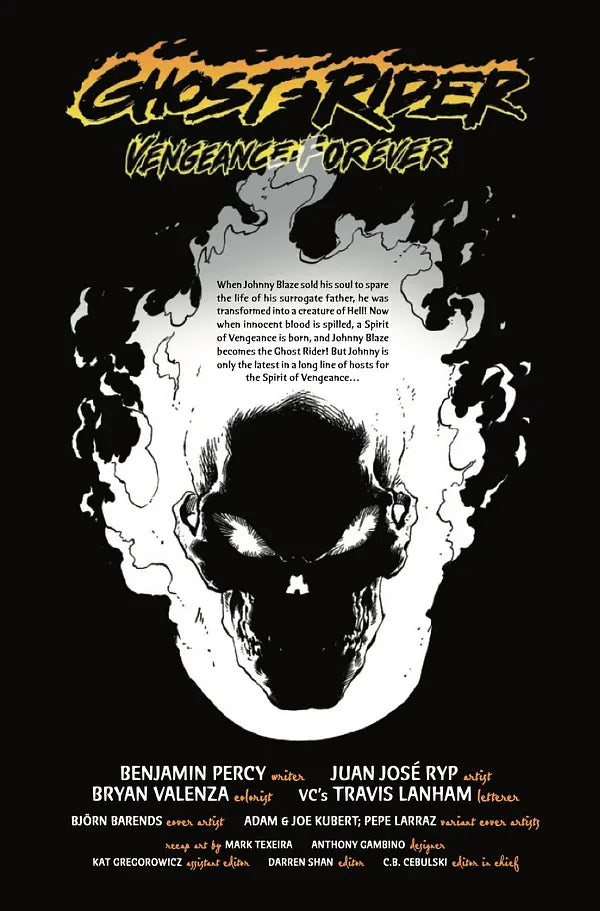 GHOST RIDER: VENGEANCE FOREVER (2022) #1