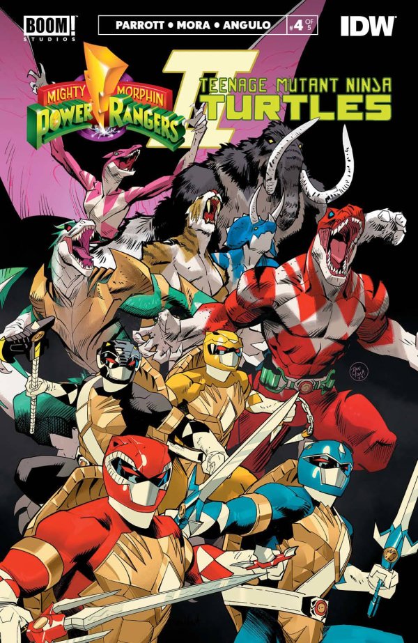 MIGHTY MORPHIN POWER RANGERS/TEENAGE MUTANT NINJA TURTLES II (2022-2023) #4 (OF 5)