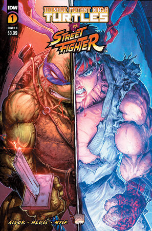 TEENAGE MUTANT NINJA TURTLES VS. STREET FIGHTER #1 (OF 5)