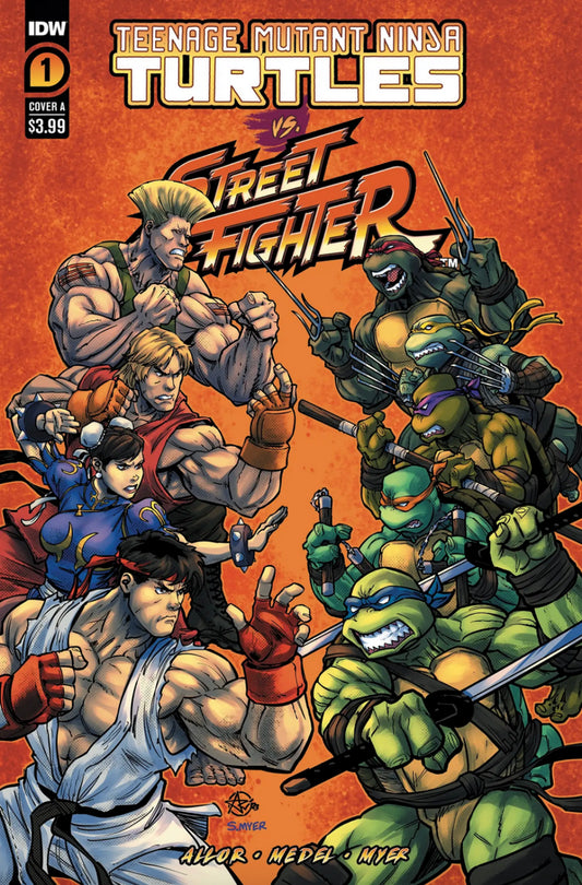 TEENAGE MUTANT NINJA TURTLES VS. STREET FIGHTER #1 (OF 5)