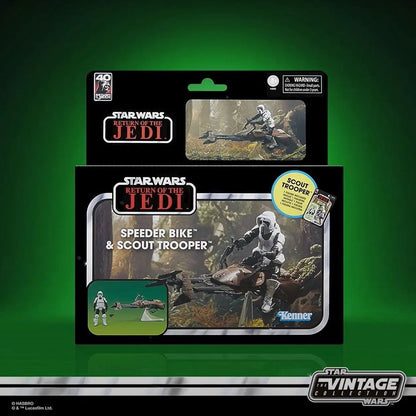 Star Wars The Vintage Collection Vehicles: Speeder Bike & Scout Trooper