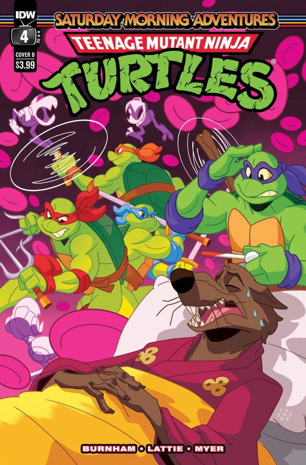 TEENAGE MUTANT NINJA TURTLES: SATURDAY MORNING ADVENTURES #4 (OF 4)