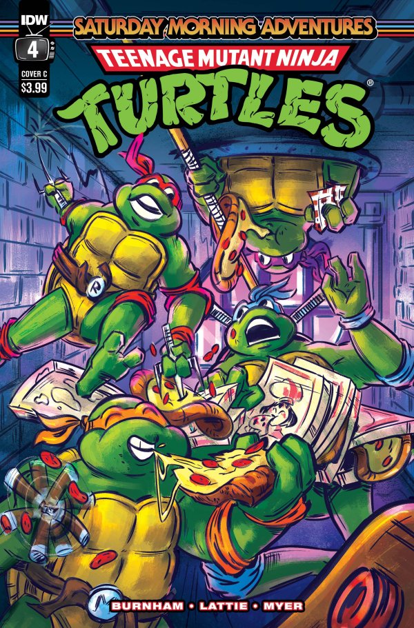 TEENAGE MUTANT NINJA TURTLES: SATURDAY MORNING ADVENTURES #4 (OF 4)
