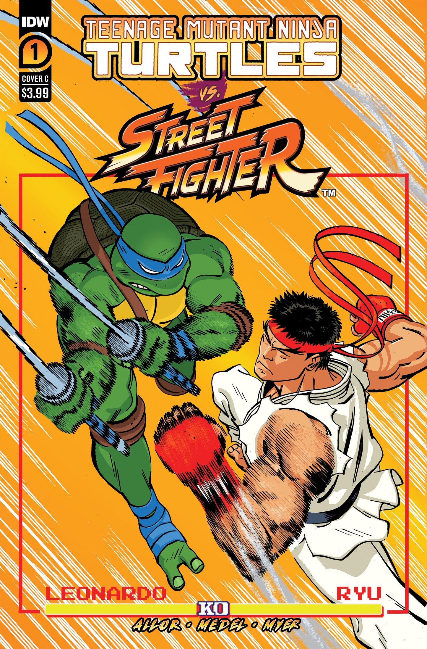 TEENAGE MUTANT NINJA TURTLES VS. STREET FIGHTER #1 (OF 5)