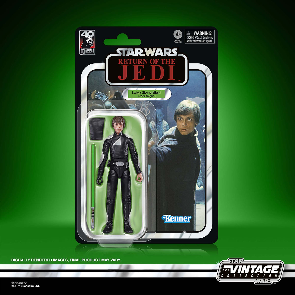 Star Wars The Black Series Return of the Jedi 40th Anniversary Luke Skywalker (Jedi Knight)