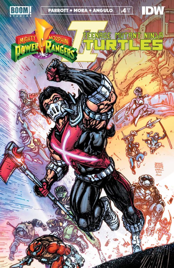 MIGHTY MORPHIN POWER RANGERS/TEENAGE MUTANT NINJA TURTLES II (2022-2023) #4 (OF 5)
